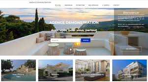 Site web pour Agence Immobilière - Catalogue Immobilier par DigiSpher
